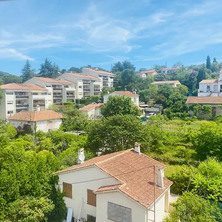 L'oasis De Vallauris, Piscine, Parking Prive 瓦洛里