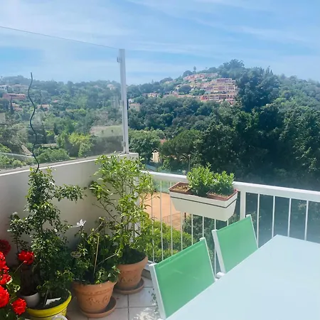 Daire L'oasis De Vallauris, Piscine, Parking Prive *